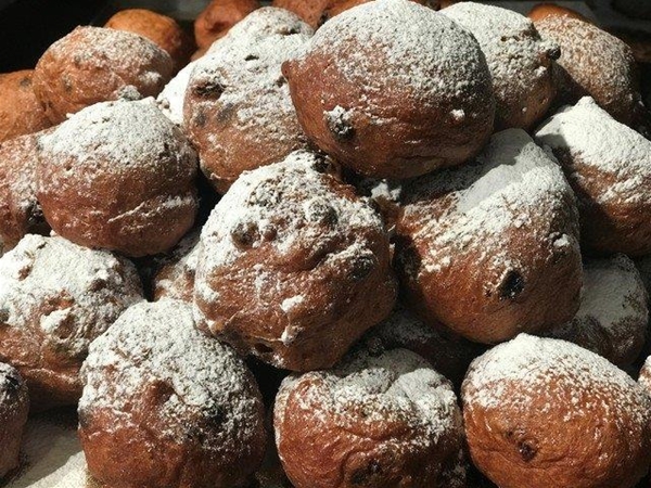 Oliebol rozijnen