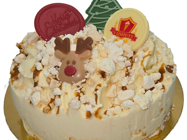 IJstaart Karamelhazelnootschuim