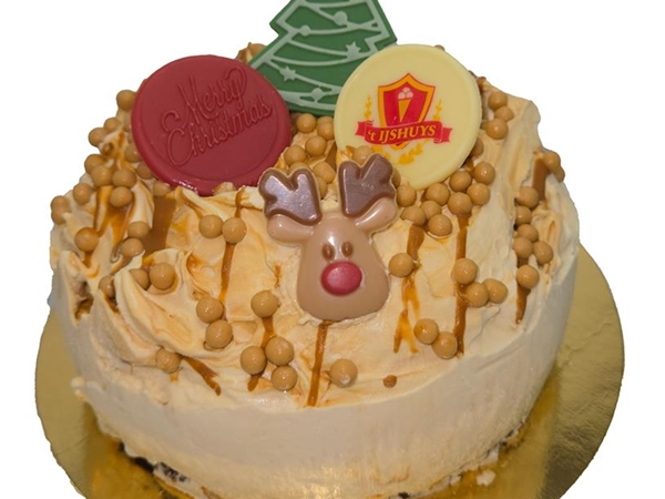 IJstaart karamel zeezout